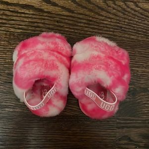 Ugg Pink Baby Slippers